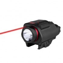 Spinaoptics Universal Light Combo Red Laser Flashlight for 20mm Track