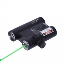 SPINA OPTICS outdoor LED flashlight tactical green laser with line switch laser light